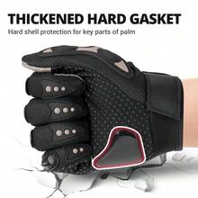 1 Pair Motorcycle Gloves Riding Glove Racing Protection Full Finger Moto Gloves Touch Screen Riding Moto Protective Anti-Fall Racing Motocross Waterproof Gloves Bike Motorcycle Accessories Riding Essentials For Women Men Rider Gifts - SU05 - View 7
