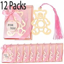 12件套婴儿派对礼品套装，包含婴儿奶瓶起子、性别揭晓派对用品、皇冠小熊奶瓶起子，是婴儿派对、性别揭晓派对、婴儿洗礼、生日派对、情人节等场合的装饰纪念品，也是厨房和酒吧的必备小物。 - 彩色 - 查看 18