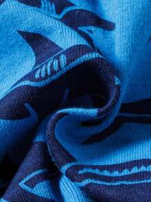 6pcs Boys' Soft Truck & Dinosaur Pattern Briefs - Royal Blue - View 3