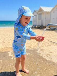 Baby Boys Swimwear - 藍色 - 查看 4