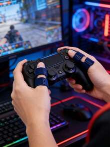 1pc Adjustable Finger Splint Support Brace, 3-Point Fixed Finger Support Splint With Aluminum Strip, Relieve Pain Finger Fixator Suitable For Fracture, Arthritis, Tendinitis, Suitable For Male/Female Athletes & Gamers - Multicolor - View 3