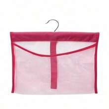 Connectable Wall-Mounted Mesh Bag, New Portable Multi-Purpose Mesh Hanging Bag, Foldable Bathroom Storage Bag Home Use - Gray - View 6