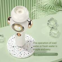 MEET SUN 1个500mAh冰爽喷雾手持风扇+夏季降温设备+便携式迷你手持风扇+可折叠可调节支架，手持风扇 - 手持 - 查看 7