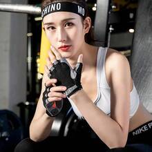 1 đôi găng tay thể thao không ngón unisex, thoáng khí, giảm sốc, chống trơn trượt, thích hợp cho đạp xe và tập thể dục ngoài trời. - Nhiều màu - Xem 3