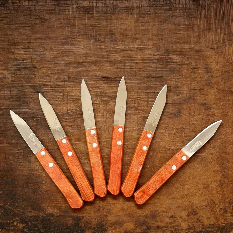 Dinner Knives - 銀色+棕色 - 查看 1