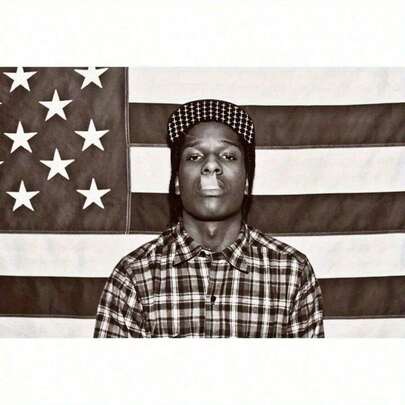 1pc[ASAP Mob Tapestry] BG18473 ASAP Mob Rocky Flag<Long.Live. A$Ap="">Album Tapestry Black &Amp; White Plaid Design, Hip Hop Art, Indoor/Outdoor Music-Themed Wall Decor, Rock And Roll Decor, Urban Style Hip-Hop Fan Gift For B,The Best Star Support Flags Around</Long.Live.>Room Deocr,Tapestry,Wall Deocr,Living Room Deccor,Tapestry,Tapestry Wall Hanging,