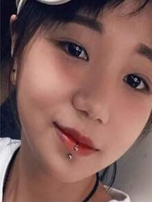 1 chiếc khuyên môi hình chữ D bằng thép titan, khuyên mũi, khuyên tai cá nhân hóa phong cách Punk tối giản Gothic, khuyên môi hình móng ngựa, khuyên mũi cong bằng thép titan unisex, khuyên sụn tai, khuyên môi, khuyên mũi, phụ kiện khuyên tai - Vòng môi bằng thép - Xem 13