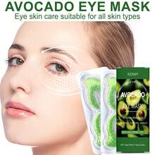 Xioimy 牛油果眼膜，高保湿，富含视黄醇和玻尿酸，提亮肤色，告别干燥暗沉，适合所有肤质，眼部护理，眼膜 - 數量 - 查看 7