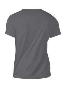 Artículos de moda para la nueva temporada 2026. Camiseta de hombre con diseño de policía patata de dibujos animados y escena del crimen, de manga corta. - Gris Claro - Ver 2