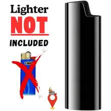 Metal Case For B*Ic Lighters. Fits All Fu*Ll Size Models. Fashionable Design, Compatible With J6, Customize Any Color. Sleek And Stylish Accessory. Lighter Not Included. - Black - View 4