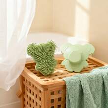 Silicone Cat Grooming Brush, Fur Detangling Brush, Bathing Brush With Koala Pattern Handle, Easy To Grip - Multicolor - View 8