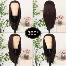 13x4 Layered Brown Wigs Light Brown Lace Front Wigs HD Lace Frontal Wigs Short Curly Lace Front Wig Pre Plucked Glueless Layered Wig Breathable Cap Easy Install Wig Free Part Heat Resistant Fiber Wig For Women Girls Halloween Christmas Party Vacation Daily Used 22 Inch - 酒紅色 - 查看 6