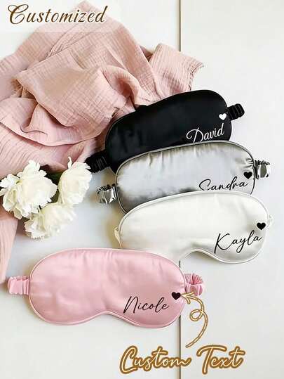Mặt nạ ngủ satin tùy chỉnh - Quà tặng cá nhân hóa cho phù dâu, Tiệc cưới, Mặt nạ ngủ tùy chỉnh, Mặt nạ ngủ satin, Quà tặng tiệc phù dâu, Quà cưới cá nhân hóa, Mặt nạ ngủ cho tiệc cưới, Quà tặng tiệc độc thân, Quà tặng cho nữ, Mặt nạ ngủ thêu cá nhân hóa, Mặt nạ ngủ du lịch, Mặt nạ ngủ in tên tùy chỉnh, Quà tặng tiệc cưới, Mặt nạ ngủ nữ, Quà tặng tiệc độc thân, Mặt nạ ngủ du lịch cho tiệc cưới