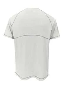 Men's Spring Letter Print T-Shirt Top, Sleeveless Vest Short Sleeve, Couple Matching Style, Spring/Summer/Autumn - White - View 3