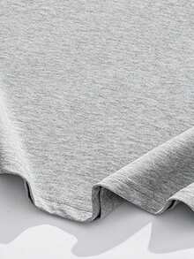 Áo sơ mi nam GRDR cổ Henley tay ngắn màu trơn cổ điển, món đồ thiết yếu thường ngày, không thể thiếu trong tủ đồ mùa hè. - Màu Xám nhạt - Xem 6