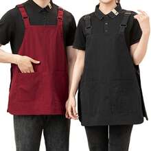 Waterproof And Stain-Resistant Apron Vest, Unisex Design For Work, Catering, Painting, Baking - Multicolor - View 7