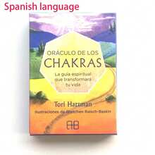 Spanska chakraorakelkort med spanskspråkig guidebok i PDF-format - Gul - Visa 10