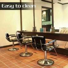 1/3 PCS Transparent PVC Salon Hair Dye Chair Protective Cover - Clear - View 2