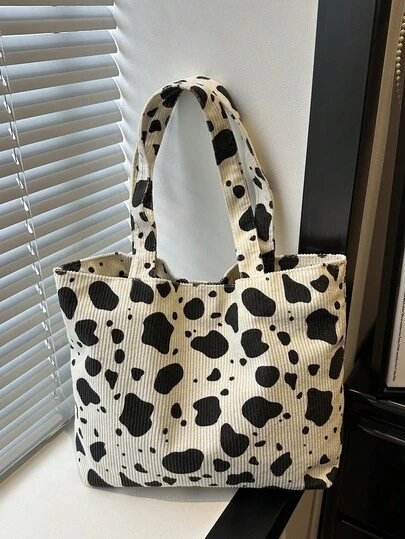 A Fashionable Polka Dot Modern Style 2026 New Model Stylish Ladies' High-End Daily Large Capacity Shoulder Bag