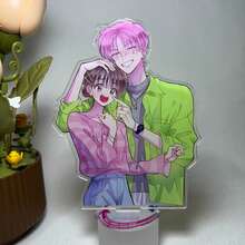 新品到货！15厘米亚克力立牌，出自动画《谁是那个人？！》，可爱福原谭角色手办，宅文化爱好者必备礼物 - 彩色 - 查看 21