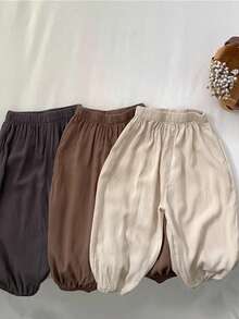 6pcs/Set Kids Boys' Spring/Autumn Outfit, Long Sleeve Top And Casual Pants 2 Pieces Sportswear Set - Multicolor - View 3