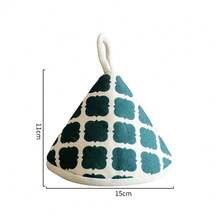 1pc Pot Cover, Kitchen Pot Handle Cover, Japanese Style Triangular Pot Ear Cover, Heat Resistant Pot Handle Glove, Printed Triangular Heat Insulation Pot Cover, Pot Cover, Enamel Pot Heat Resistant Pot Handle Glove - Multicolor - View 11