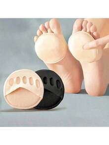 4片装女士前脚掌垫，适用于高跟鞋，舒适半鞋垫，足部护理，防滑趾垫 - 彩色 - 查看 16