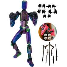 Dummy 13 Enhanced Articulated Doll Assembly Kit With Magnet - 多彩的色彩 - 查看 1