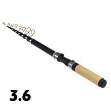 1.8-3.6M Lure Rod Sea Fishing Rod Cork EVA Soft Handle Carp Multi Function Telescopic Spinning Rod Portable Short Travel Pole Fish Tackle - Multicolor - View 16