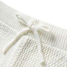 Adidas Women's Casual Comfortable Lightweight Everyday Wear Crochet Shorts KC6477 - Hanyu White - View 9