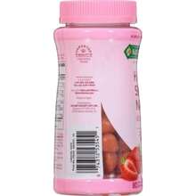 Nature's Bounty Optimal Solutions Hair, Skin & Nails Vitamin Gummies With Biotin, 2500 Mcg, Strawberry, 80 Count, 40 Total Servings - 80 片裝(1 包) - 查看 4