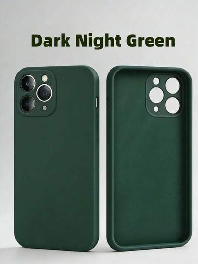 Shockproof Anti-Fingerprint Silicone Phone Case Compatible With IPhone 17/16/15/14/13/12 Pro Max, S23 Ultra, Redmi Note 11, OPPO Phones, Apple 17/Apple 17 Pro/Apple 17 Pro Max, Kindle Apple 13, Kindle Apple 16, Black Beauty, Apple 17 Pro Max For Friends, Honor Magic 7 Lite, Oppo A40, Apple 13 Phone Case, Cases, Phone Covers, Phone Accessories, A56 5G, Phone Cases, Apple 13 Mini Phone Case, Valentine's Day Gift, New Year Gift