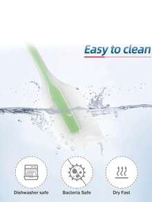 1pc Silicone Spatula, Heat Resistant One-Piece Baking Tool, Home Kitchen Cream Scraper, Cake Scraper, Mixing Knife, Non-Stick Batter Scraper, Butter Scraper, Baking Dedicated Scraper, Easy To Clean, Kneading Scraper, Baking Beginner Essential Kitchen Tool, Multifunctional Silicone Scraper With Long Handle, Convenient To Use, Baking Set Matching Accessory - Silicone Spatula - View 11