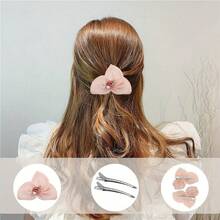 1.8 Inch Matte Silver Single-Tooth Hair Clip, Professional Styling Alligator Clip - Large Hairpin 9CM - View 4