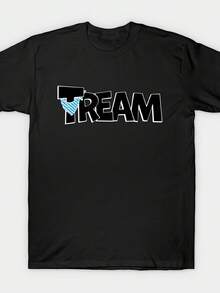 Camiseta de hombre de La Tream Band con estampado puro | Cuello redondo, adecuada para ropa deportiva, diseño hermoso, tela cómoda, duradera, gran regalo para amigos, estilo casual, adecuada para todas las estaciones. - Negro - Ver 6