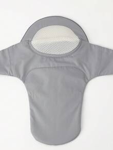 4-Season Baby Carrier Waist Stool, Lightweight Front Carry Infant Backpack, Versatile Outdoor Babywearing Device - Grey - View 11