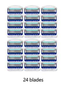 Men's Manual Safety Shaver, Containing 5 Layers Of Stainless Steel Washable And Replaceable Blades, Smooth Shaving, Men's Shaver Set - Safety Razor - View 8