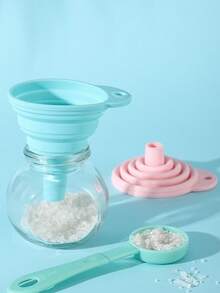 Brodark Silicone Foldable Funnel, Creative Kitchen & Dining Liquid Dispenser Tool - View 3