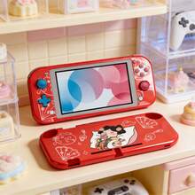 Transparent Protective Soft Case For Nintendo Switch, Tang Dynasty Style Cute Girl Design - View 3