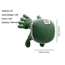 Best-Selling Simulated Human Hand Neck Massager, Oblique Shoulder & Neck Massage Device, Trapezius Muscle Neck Massager With Heat Therapy - View 9