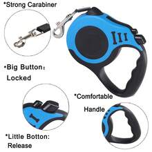 3m 5m Available Retractable Leash,Bone Shaped Dog Walking Leash,Suitable For Outdoor Dog Walking Rope - Purple - View 4