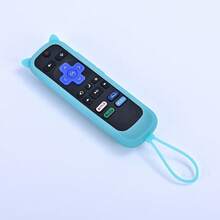 1 pieza Funda protectora de silicona universal para control remoto, anti-caída con cordón, carcasa a prueba de polvo para control remoto apta para uso diario en el hogar, la cocina y la sala de estar, regalo para Año Nuevo, Día de San Valentín, Día de la Madre, Día del Padre, temporada de graduación, regreso a la escuela - Multicolor - Ver 14