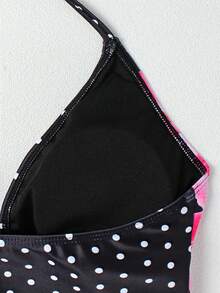 女士两件套印花性感露背沙滩装，夏季 - 彩色 - 查看 7