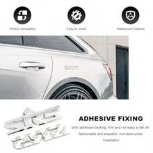 2 PCS SR5 Metal Emblem 3D SR5 Nameplate Logo Badge Sticker Car Bumper Decal Self-Adhesive Metal Emblem Sticker Exterior Decor For Vehicle Trunk Tailgate Side Fender Silver - Bạc - Xem 3