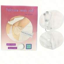 可重复使用的腋下吸汗垫、棉质肩带吸汗垫、透明肩带吸汗垫 - 彩色 - 查看 12