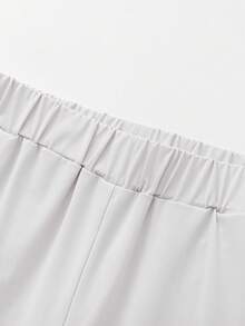 Balabala Unisex Kids' Summer Sun Protection Cool Touch Casual Jogger Pants For Boys & Girls - Light Gray - View 3