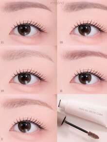 Rom&nd Romand HAN ALL BROW CARA 05 DUSKY ROSE，輕盈仿毛刷痕，柔焦絲絨質感，植萃眉毛呼吸技術，灰棕髮質紋理，清新茶香絲絨觸感，暖焦糖羽毛質感，口袋隨身眉型雕塑組，韓系美妝，9g/0.32oz - 05 DUSKY ROSE - 查看 8