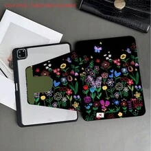 A Protective Tablet Case With Pen Holder Compatible With IPad 10.9/10.2/ Air 5th Gen/Pro11/10th/9.7/Air 2/ (7th Gen)/ (8th Gen)/ Air 4/5/ Pro 11/ 10th Generation 10.9-Inch 2022 Smart Case/ Air 13(M3 2025)/ Air 11(M3 2025)/ Air 11(M3 2025)/ 11(A16 2025)/ Auto Sleep/Wake Function/Stylish Tablet Accessories - Multicolor - View 5