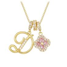 Dây chuyền hình cỏ bốn lá may mắn khắc tên riêng, thiết kế tối giản, đa năng, phù hợp để đeo hàng ngày, hẹn hò, dự tiệc. Món quà lý tưởng cho phù dâu, bạn thân, người yêu, mẹ. - G - Xem 20