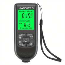 Máy đo độ dày màng sơn ô tô tự động HW-300PRO, máy kiểm tra độ dày lớp phủ Fe&NFe 0-2000UM, dụng cụ kiểm tra sơn ô tô thủ công. - Nhiều màu - Xem 6